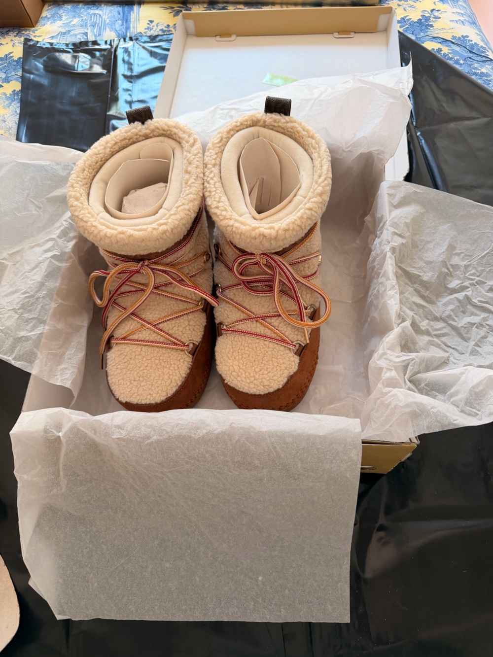 Michael Kors Zelda Faux Shearling Booties